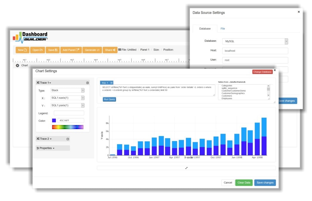 Chart Builder, the #1 FREE utility for making stunning charts