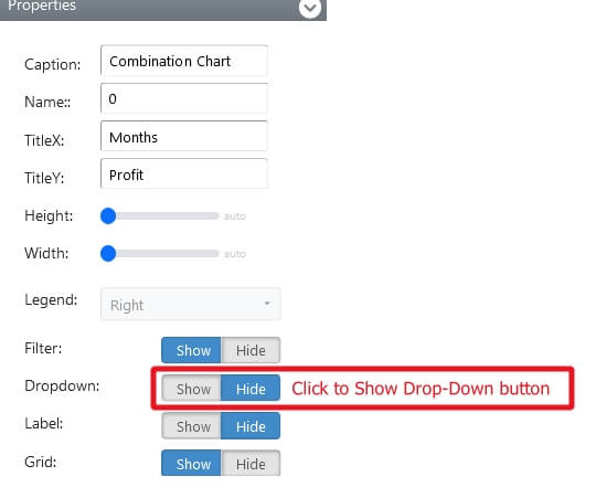 Step 3 - Add a dropdown filter