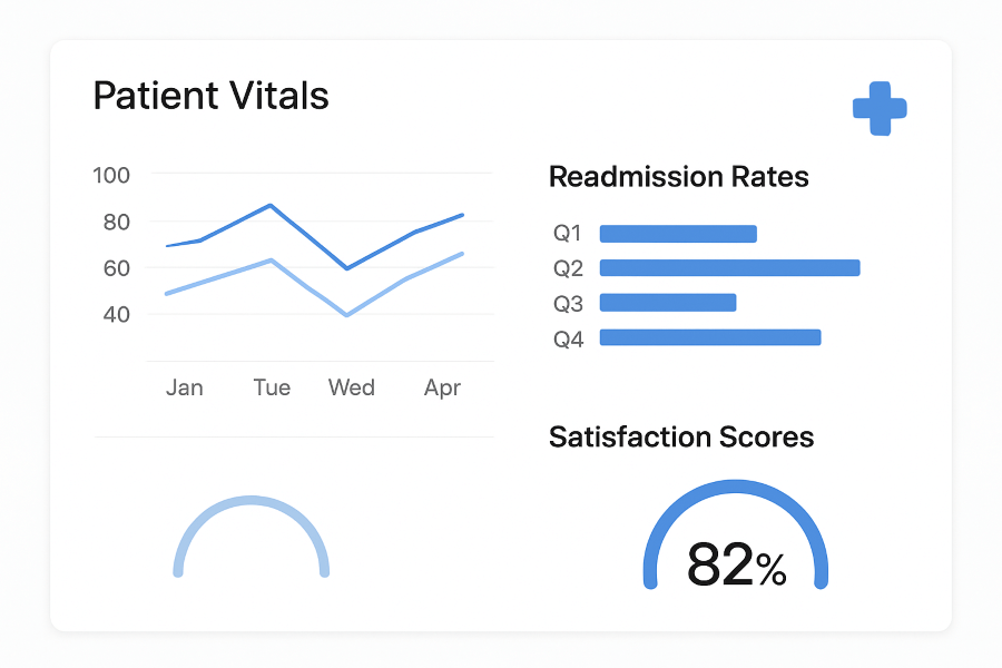 Patient Care Dashboard Example